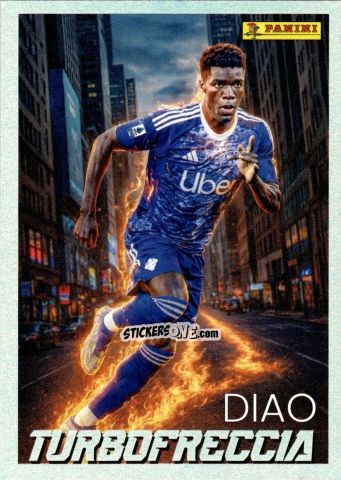 Figurina Assane Diao (Como) - Calciatori 2025-2026 n. 497 - Panini