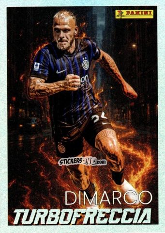 Cromo Federico Dimarco (Inter) - Calciatori 2025-2026 n. 498 - Panini