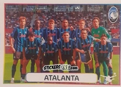 Figurina Squadra (Atalanta) - Calciatori 2025-2026 n. 4 - Panini