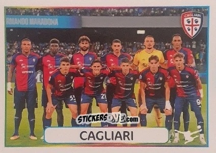 Sticker Squadra (Cagliari) - Calciatori 2025-2026 n. 6 - Panini