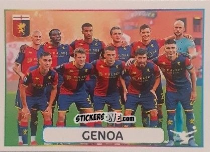 Sticker Squadra (Genoa) - Calciatori 2025-2026 n. 10 - Panini