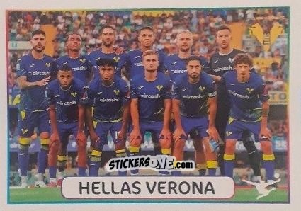 Cromo Squadra (Hellas Verona) - Calciatori 2025-2026 n. 11 - Panini