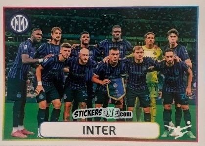 Cromo Squadra (Inter) - Calciatori 2025-2026 n. 12 - Panini