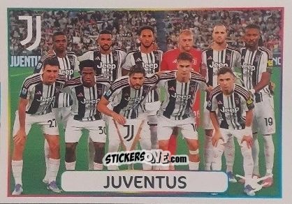 Figurina Squadra (Juventus) - Calciatori 2025-2026 n. 13 - Panini