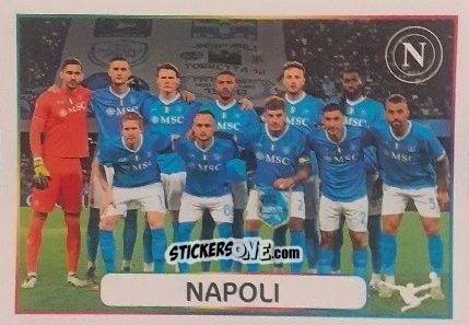Cromo Squadra (Napoli) - Calciatori 2025-2026 n. 17 - Panini