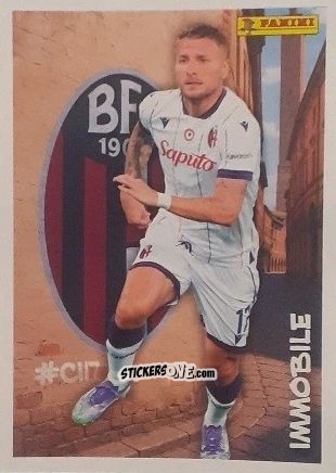 Cromo Ciro Immobile (Bologna) - Calciatori 2025-2026 n. 25 - Panini