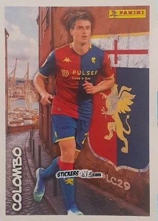 Figurina Lorenzo Colombo (Genoa) - Calciatori 2025-2026 n. 30 - Panini