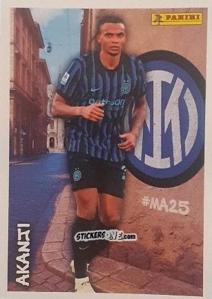 Cromo Manuel Akanji (Inter) - Calciatori 2025-2026 n. 32 - Panini