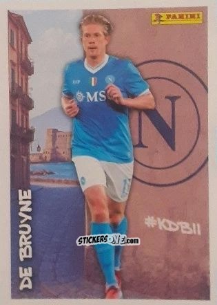 Figurina Kevin De Bruyne (Napoli) - Calciatori 2025-2026 n. 37 - Panini