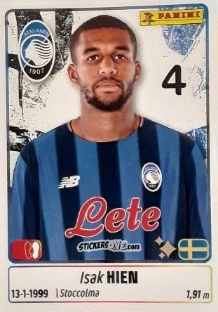 Cromo Isak Hien - Calciatori 2025-2026 n. 49 - Panini
