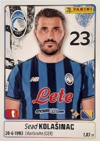 Cromo Sead Kolasinac - Calciatori 2025-2026 n. 52 - Panini