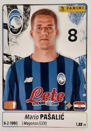 Figurina Mario Pasalic - Calciatori 2025-2026 n. 58 - Panini