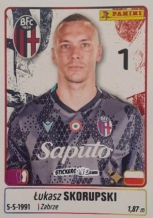 Cromo Lukasz Skorupski - Calciatori 2025-2026 n. 67 - Panini