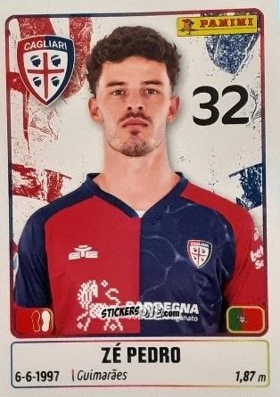 Cromo Ze Pedro - Calciatori 2025-2026 n. 95 - Panini