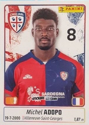 Sticker Michel Adopo - Calciatori 2025-2026 n. 97 - Panini