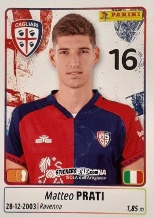 Figurina Matteo Prati - Calciatori 2025-2026 n. 100 - Panini