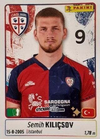 Cromo Semih Kilicsoy - Calciatori 2025-2026 n. 105 - Panini