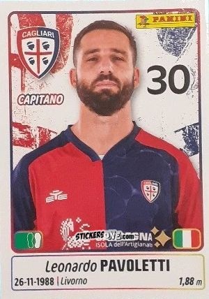Figurina Leonardo Pavoletti - Calciatori 2025-2026 n. 107 - Panini