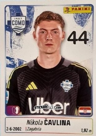 Cromo Nikola Cavlina - Calciatori 2025-2026 n. 112 - Panini