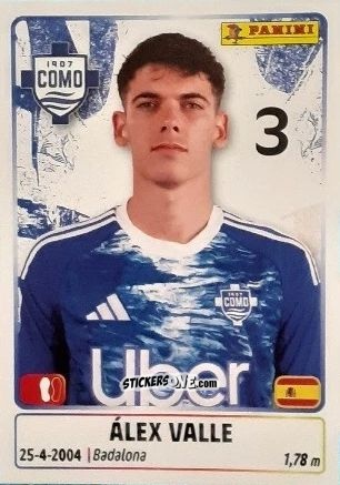 Figurina Alex Valle - Calciatori 2025-2026 n. 113 - Panini