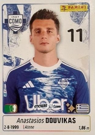 Cromo Anastasios Douvikas - Calciatori 2025-2026 n. 128 - Panini