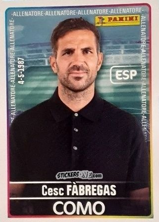 Sticker Cesc Fabregas - Calciatori 2025-2026 n. 131 - Panini