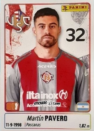 Figurina Martin Payero - Calciatori 2025-2026 n. 146 - Panini