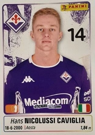 Cromo Nicolussi Caviglia - Calciatori 2025-2026 n. 169 - Panini