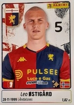 Cromo Leo Ostigard - Calciatori 2025-2026 n. 181 - Panini