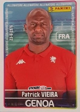 Cromo Patrick Vieira - Calciatori 2025-2026 n. 197 - Panini