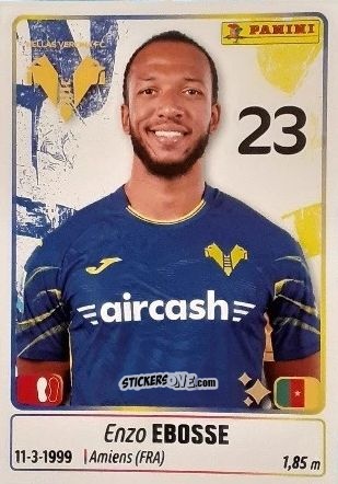 Figurina Enzo Ebosse - Calciatori 2025-2026 n. 202 - Panini