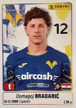 Figurina Domagoj Bradaric - Calciatori 2025-2026 n. 203 - Panini
