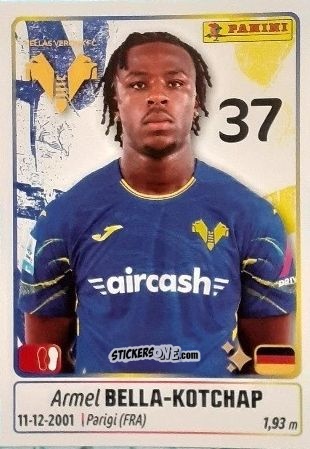 Figurina Bella-Kotchap - Calciatori 2025-2026 n. 204 - Panini