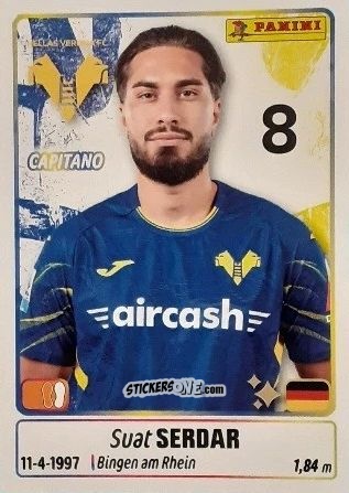 Figurina Suat Serdar - Calciatori 2025-2026 n. 209 - Panini