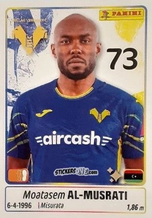 Figurina Al-Musrati - Calciatori 2025-2026 n. 210 - Panini