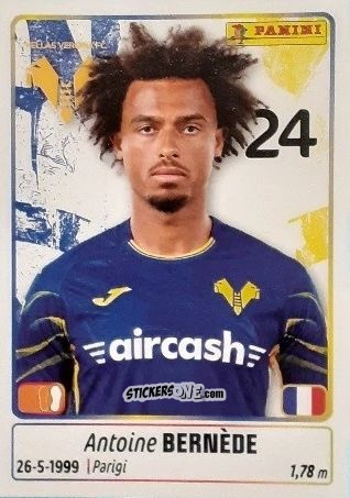 Cromo Antoine Bernede - Calciatori 2025-2026 n. 213 - Panini