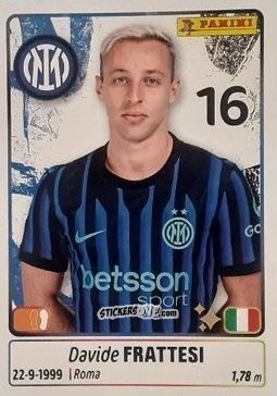 Cromo Davide Frattesi - Calciatori 2025-2026 n. 231 - Panini