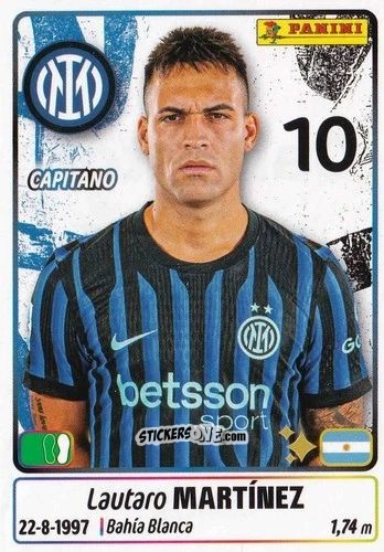 Cromo Lautaro Martinez - Calciatori 2025-2026 n. 238 - Panini