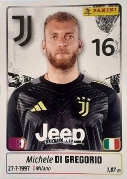 Figurina Michele Di Gregorio - Calciatori 2025-2026 n. 243 - Panini