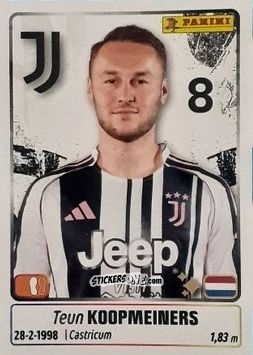 Figurina Teun Koopmeiners - Calciatori 2025-2026 n. 252 - Panini