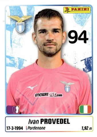 Cromo Ivan Provedel - Calciatori 2025-2026 n. 265 - Panini
