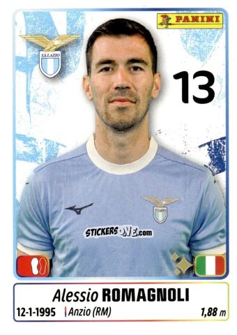 Figurina Alessio Romagnoli - Calciatori 2025-2026 n. 267 - Panini