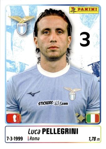 Sticker Luca Pellegrini - Calciatori 2025-2026 n. 268 - Panini