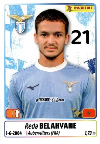 Figurina Reda Belahyane - Calciatori 2025-2026 n. 278 - Panini