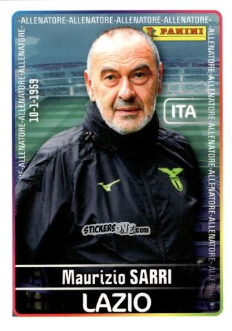 Cromo Maurizio Sarri - Calciatori 2025-2026 n. 285 - Panini