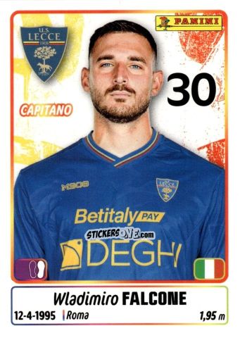 Figurina Wladimiro Falcone - Calciatori 2025-2026 n. 287 - Panini