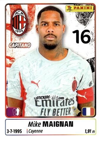 Cromo Mike Maignan - Calciatori 2025-2026 n. 309 - Panini