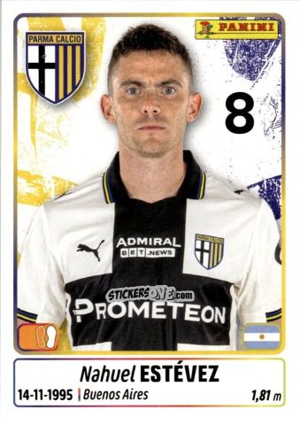 Figurina Nahuel Estevez - Calciatori 2025-2026 n. 364 - Panini
