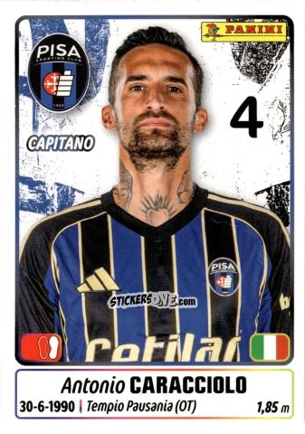 Cromo Antonio Caracciolo - Calciatori 2025-2026 n. 380 - Panini