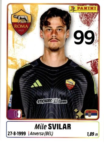 Cromo Mile Svilar - Calciatori 2025-2026 n. 397 - Panini